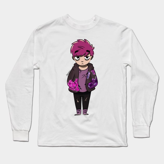 Sanders Sides - Virgil Long Sleeve T-Shirt by sweetkingbull